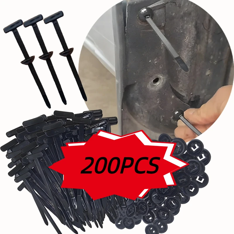 5-200 шт. нейлоновые кабельные – обзор и цена Car Cable Organizer