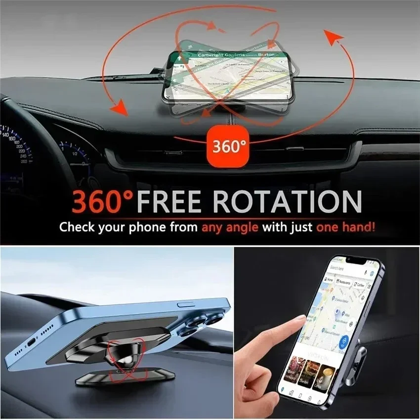 360 °   Магнитный автомобильны – обзор и цена Car Phone Holder